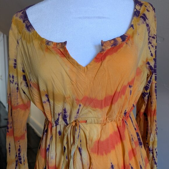RARE lucky brand tie dye dress ASO alex russo wizards of waverly place (XL) - Picture 7 of 8